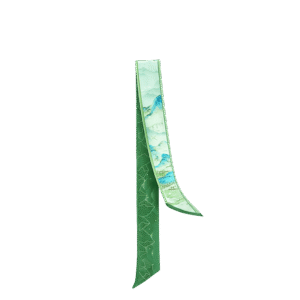 Chinese Painting Mulberry Silk 14 Momme Silk Twilly  120x6.8 cm