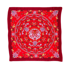 Mulberry Silk Elegant Square Scarf Fate of Fortune 90x90cm