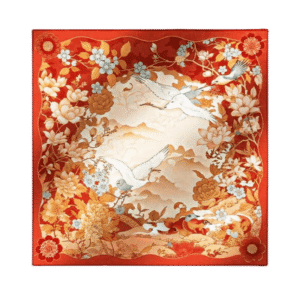 Mulberry Silk 14 Momme Square Scarf Luxury Accessory 63.5x63.5 cm